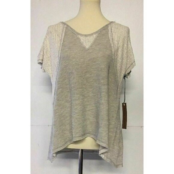 SLOANE ROUGE Women’s Gray V neck Sleeveless Top XS - Picture 3 of 8